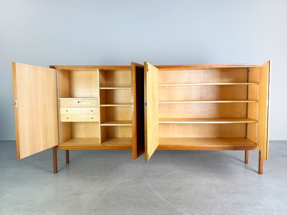Image 1 of Credenza originale XXL Leo Bub Midcentury in teak 1970