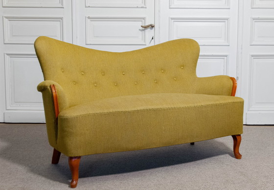 Image 1 of 1940s Sofa and Lounge Chair Set