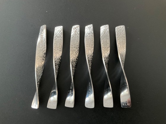 Image 1 of SIX MARCEL WANDERS KLM STIRRING RODS