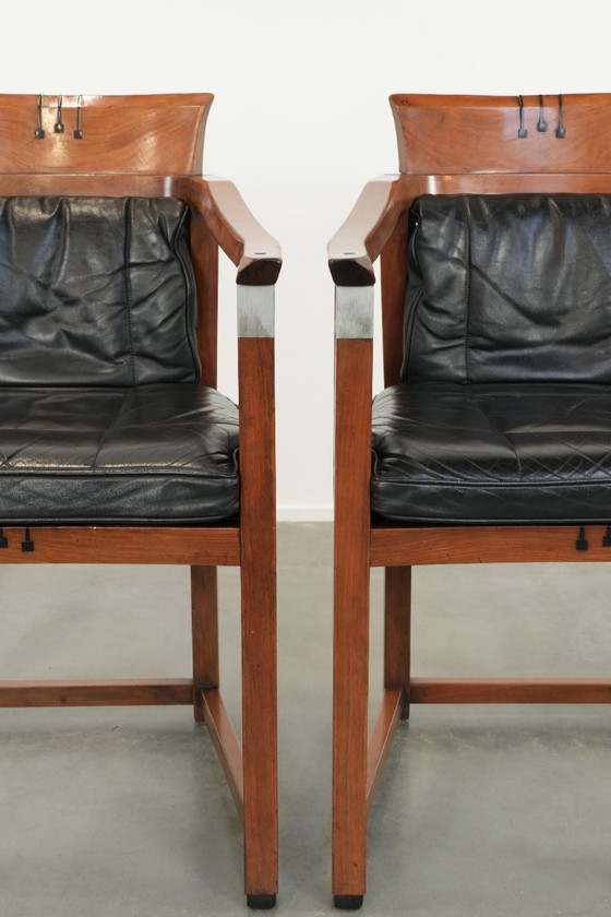 Image 1 of 2 x Art Deco Schuitema design dining/occasional chair from the Decoforma series with armrests