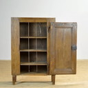 Gabinete francés antiguo de roble, circa 1820