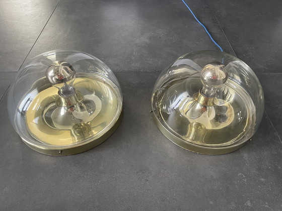 Image 1 of Vintage Set of Cosack Ceiling Lamps Type 9220/4870