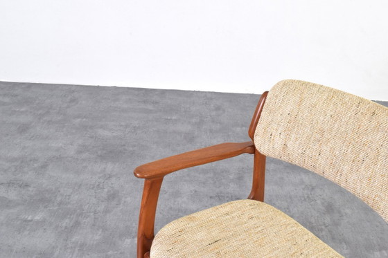 Image 1 of Teak Dining Chair by E. Buch for O.D. Møbler, 1960s