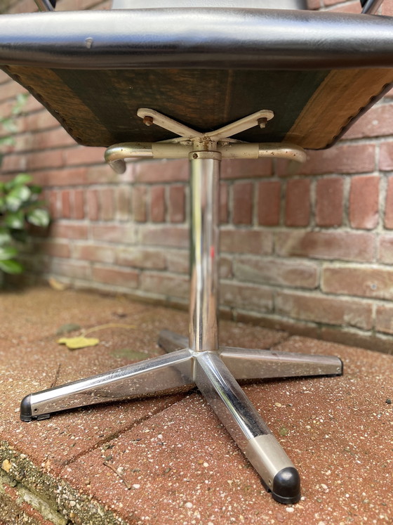 Image 1 of Sedia da ufficio vintage con struttura tubolare - stile Brabantia Gispen