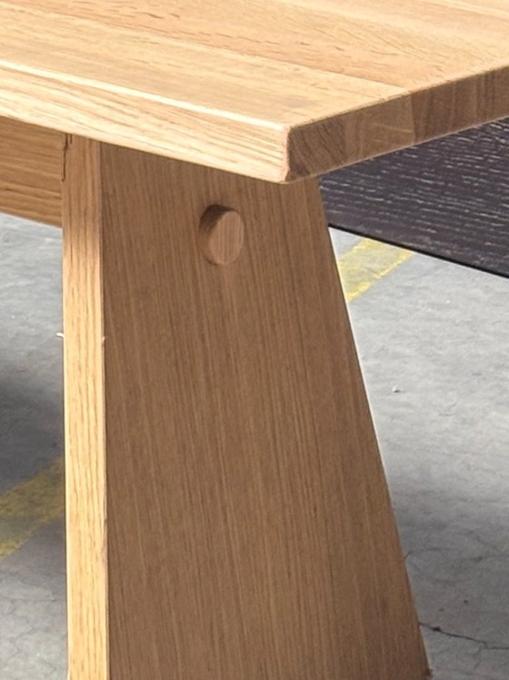 Image 1 of Cruso 300cm bank van massief eikenhout in natuurlijke kleur