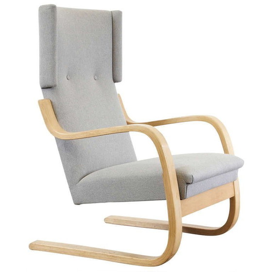 Image 1 of 1950s Alvar Aalto Wingback Lounge Chair