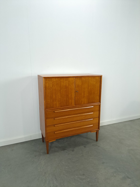 Image 1 of Design Wk Möbel Commode en teck Armoire Vintage