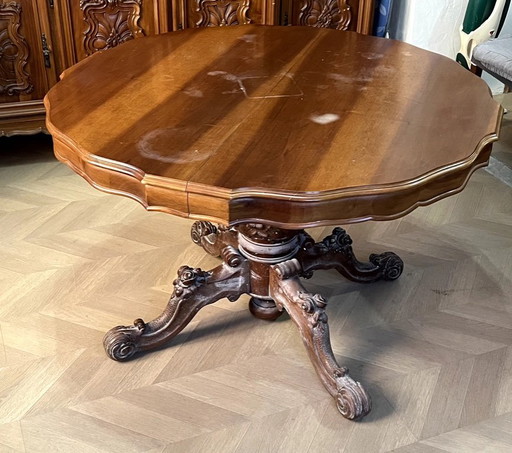 Baroque style dining table