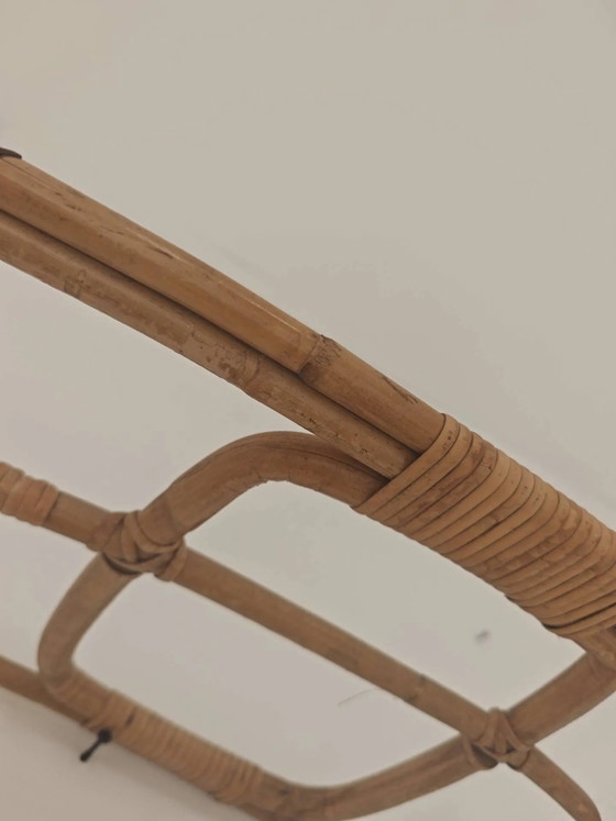 Appendiabiti a parete in rattan, Cecoslovacchia 1960 – Wicker, Vintage (photo 10 of 24)