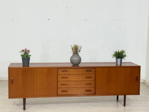 Prachtig teakhouten Clausen & Son dressoir, commode, woonkamerkast, vintage stijl