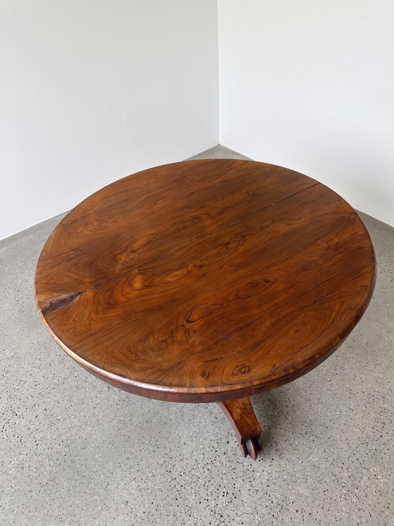 Image 1 of Antieke palissanderhouten tafel