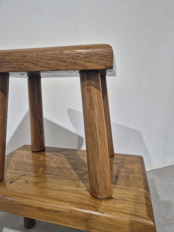 Image 1 of Setje brutalist japandi stijl bijzettafeltjes vintage.