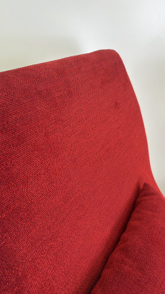 Image 1 of 2 poltrone Concorde rosse design Pierre Paulin Artifort