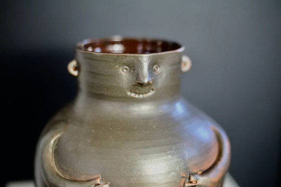 Image 1 of Antropomorfe keramische vaas