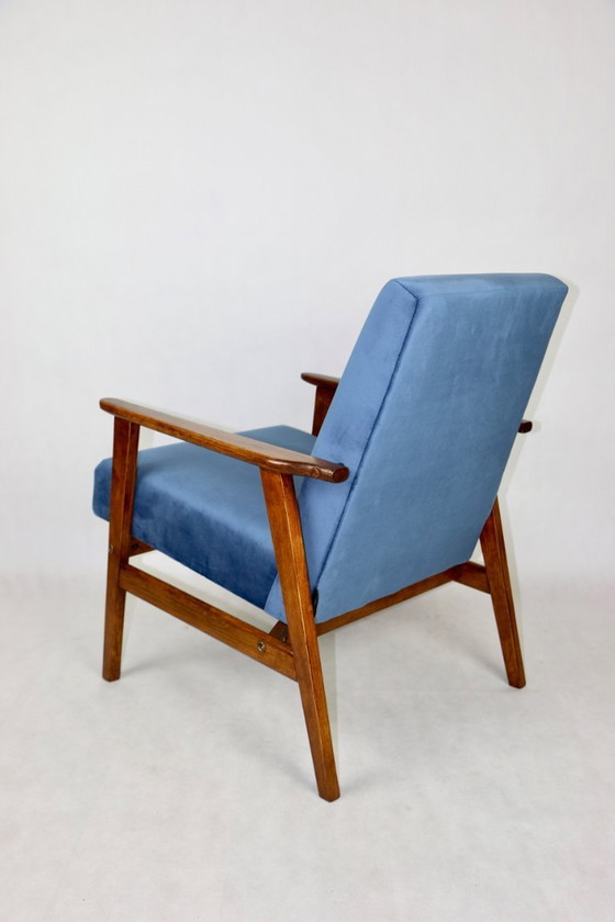 Image 1 of Poltrona vintage Ocean Blue Fox, anni '70