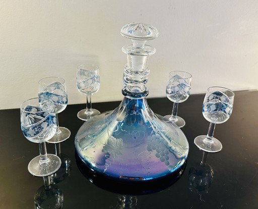 Italian crystal carafe
