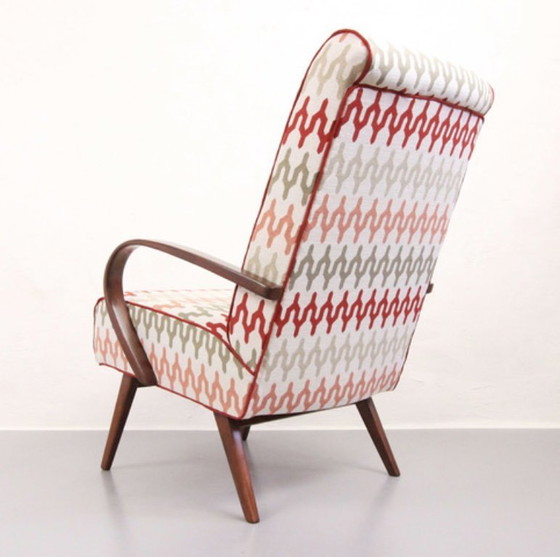 Image 1 of 2xFauteuils, 1960 "Wildlife" (faune et flore)