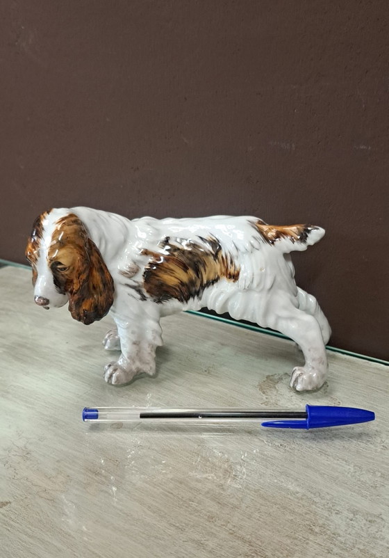 Figurine chien vintage C. Martinu, Objets déco, Porcelaine, Blanc (photo 2 sur 5)