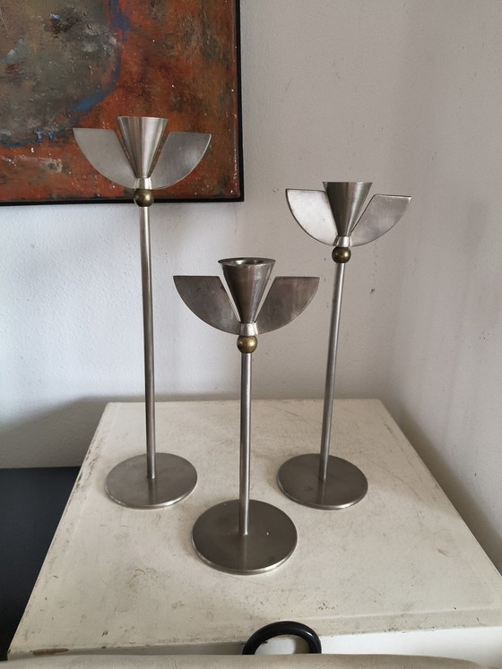 Image 1 of chandeliers postmodernes de style Memphis au design vintage