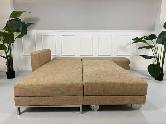 Image 1 of Brühl Fourtwo Designer Sofa Stoff Couch Schlafsofa Four Two Beige