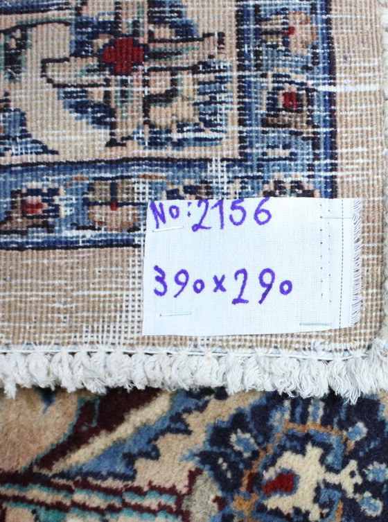 Image 1 of Hand-knotted Persian carpet Kashmar 390x290