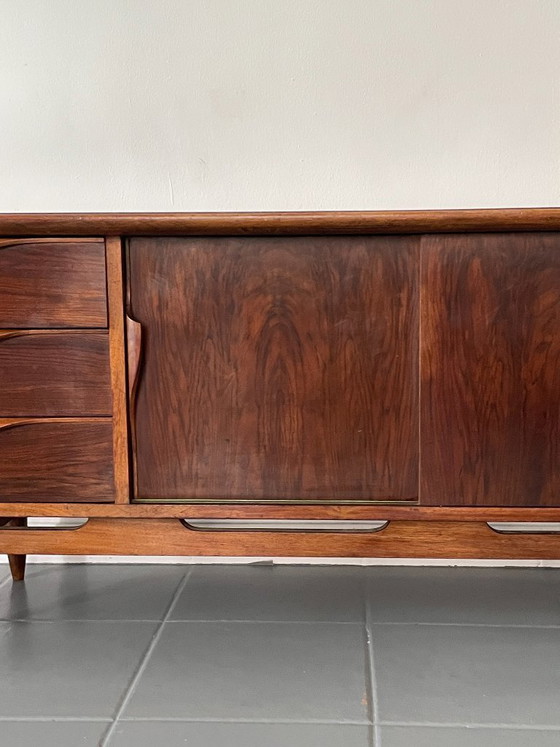 Image 1 of Rosewood sideboard from the 1960s, Nordic style.