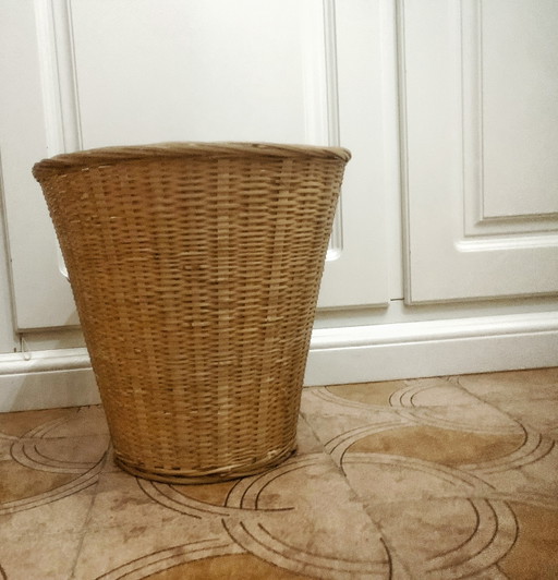 Cestino Bambù Artigianato 1975 – decoratieve objecten, Bamboo (photo 2 of 6)