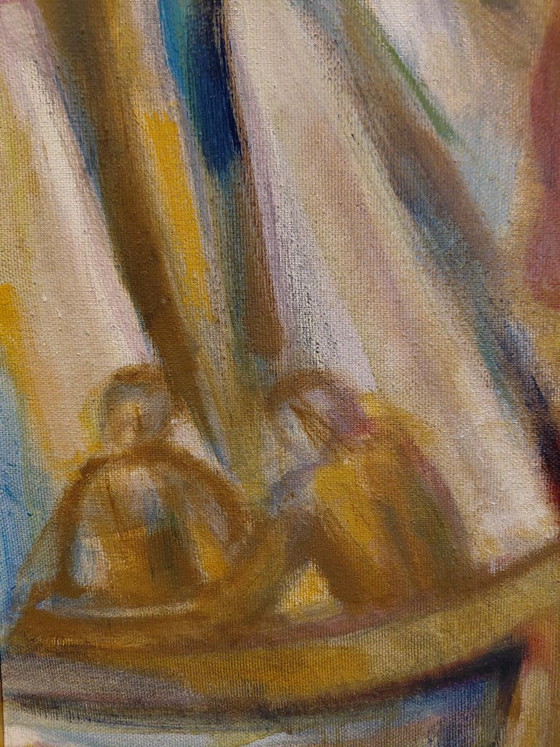 The Boatman Marcel Cockx – Paintings & Drawings, Canvas (photo 2 of 5)