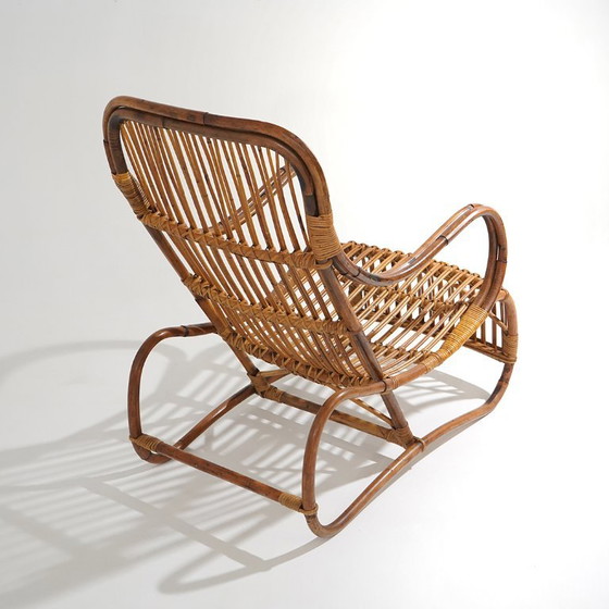 Rattan Sessel, 1950er Jahre (photo 7 of 12)