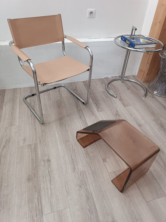Footrest by Michel Dumas for Roche Bobois, 1970s – Footstools & poufs, Plexiglass (photo 4 of 8)