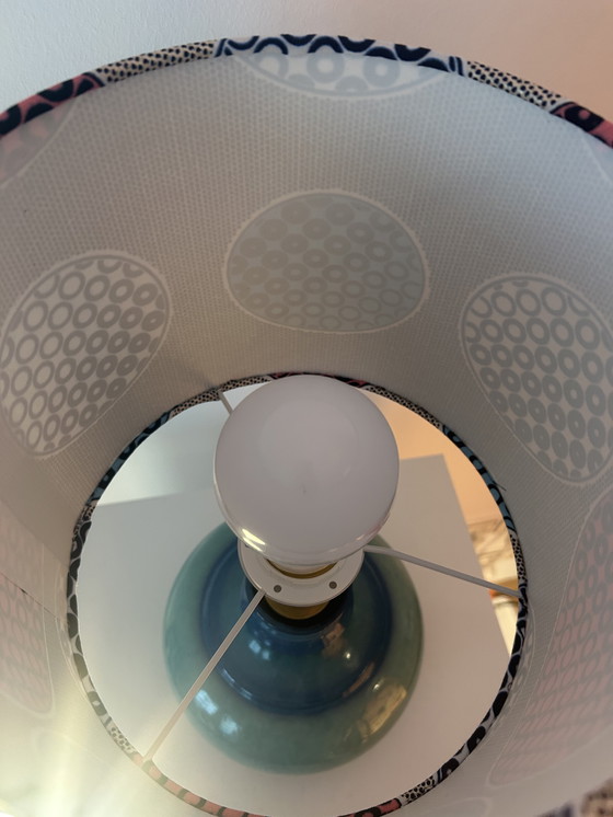 Image 1 of Akzentlampe aus seltener Jasba Vase - West German Pottery