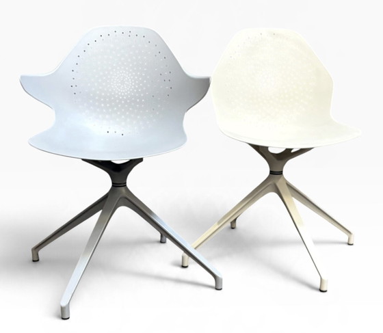 2x Sitia Klera chaise design aluminium – Chaises de bureau (photo 12 of 15)