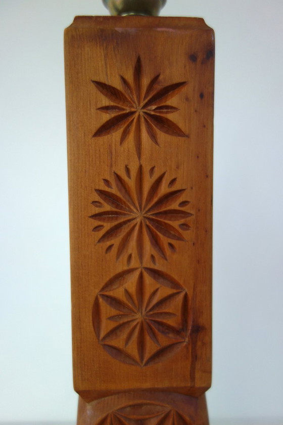 Basi per Lampade in Pino Arte Popolare Alte Alpi Anni '70 – Lampade da tavolo, Wood, Rustic (photo 8 of 14)