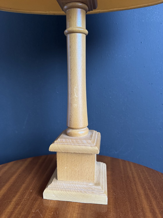 Image 1 of Lampada in legno di faggio di Laura Ashley, anni '70