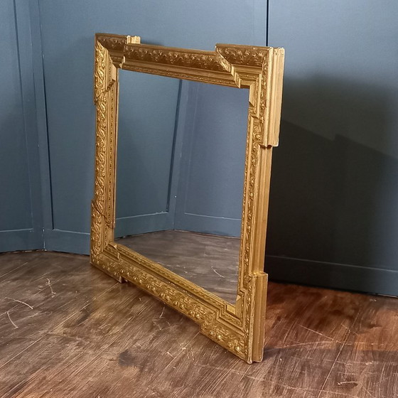 Antique Napoléon III-style Mirror – Early 20th Century – Wood (photo 12 of 12)