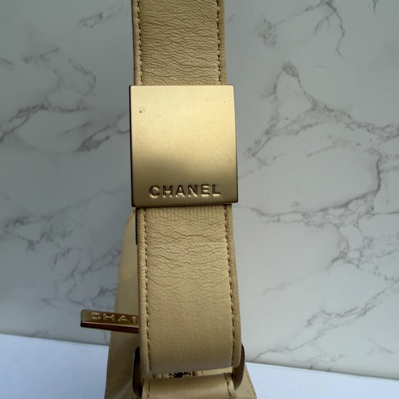 Sac a bandouliere Chanel Chocolate Bar en agneau beige – Sacs a bandouliere, Vintage (photo 3 of 12)