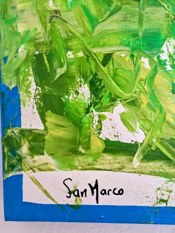 Image 1 of Enzo SAN MARCO – Green Deal, Green Jail – Gemälde des Künstlers