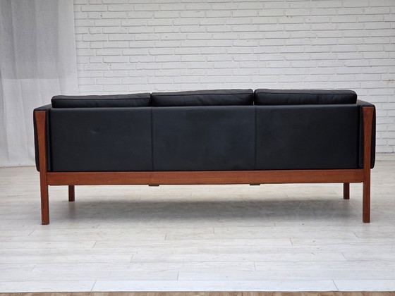 Image 1 of 1960s, Danish design by H.J.Wegner, 3 seater sofa model CH 163.
