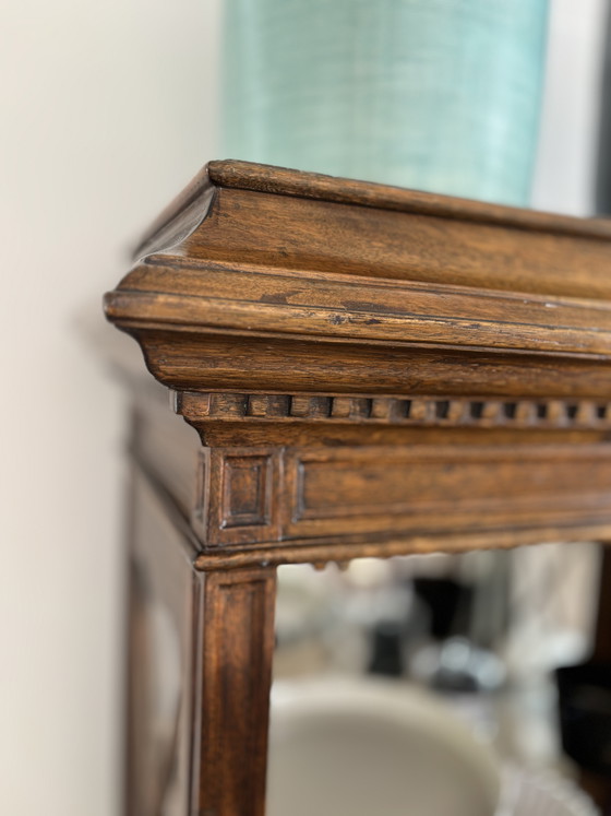 Vetrina in Legno Massello con Schienale a Specchio – Vetrine, Wood (photo 7 of 12)