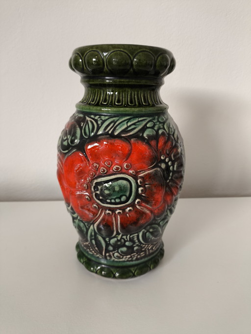 Scheurich Keramikvase 287-25 – Vintage Retro West Germany 🌸