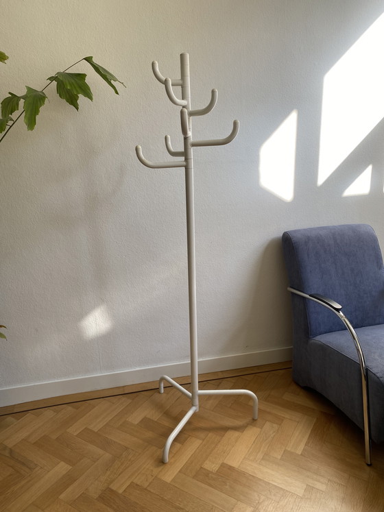 Image 1 of Ikea SMED coat rack white vintage