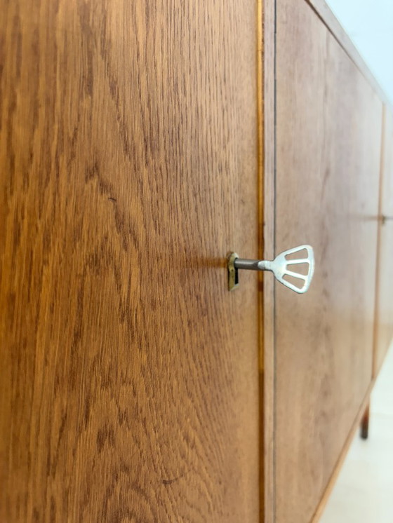 Image 1 of Hellerau Dressoir Buffetkast Ladenkast Vintage Meubels