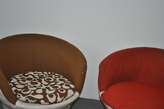 Set of Vintage Tub Chairs, 1970s – Armchairs (photo 7 of 8)