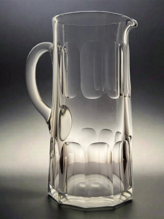 Brocca / Caraffa in cristallo 1,5 L – Bicchieri e caraffe, Crystal, Glass, Art Deco (photo 3 of 7)