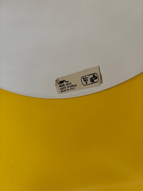 Lámpara colgante Martinelli Luce “Lampara” 1849 de Elio Martinelli – Amarillo raro – Lámparas colgantes (photo 10 of 18)