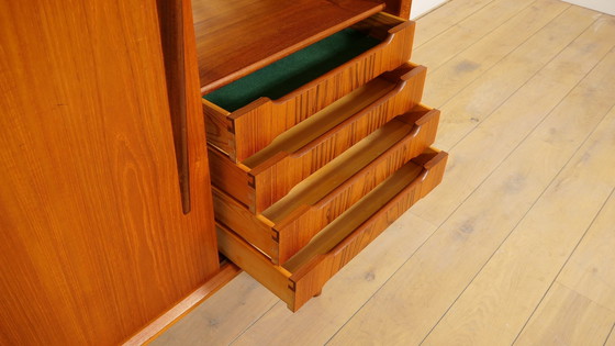 Image 1 of Vintage Highboard | Schuifdeuren | Deens Design | 169 cm