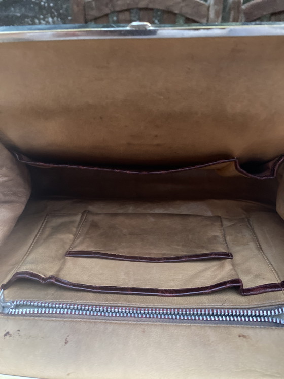 Cartier Klassische Handtasche 50s Hochwertiges Leder – Henkeltaschen, Leather (photo 6 of 7)