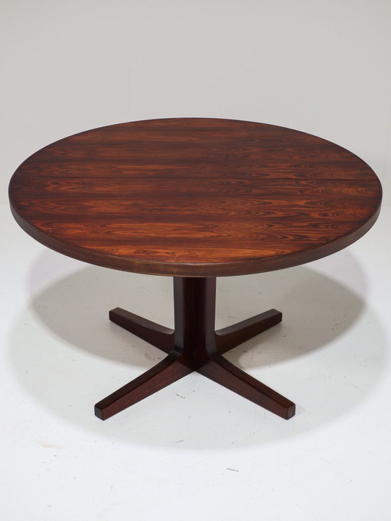 Image 1 of Uitschuifbare eettafel palissander Deens 1960s