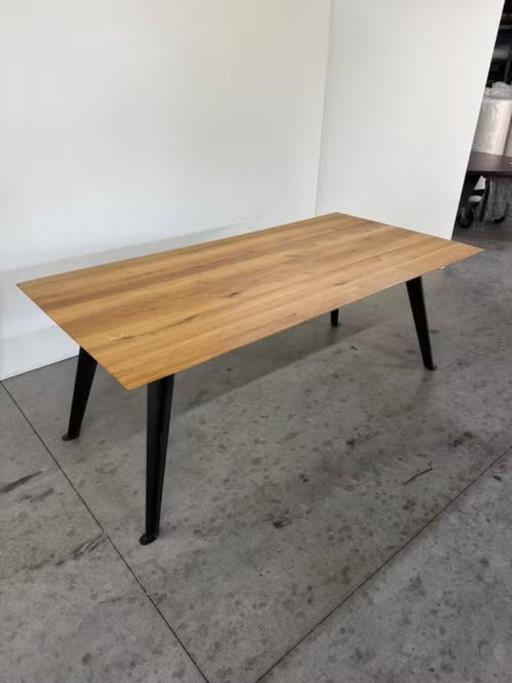 New Bert Plantagie Oak Dining Table Rectangular 220x100x76 – eettafels, Wood (photo 2 of 7)