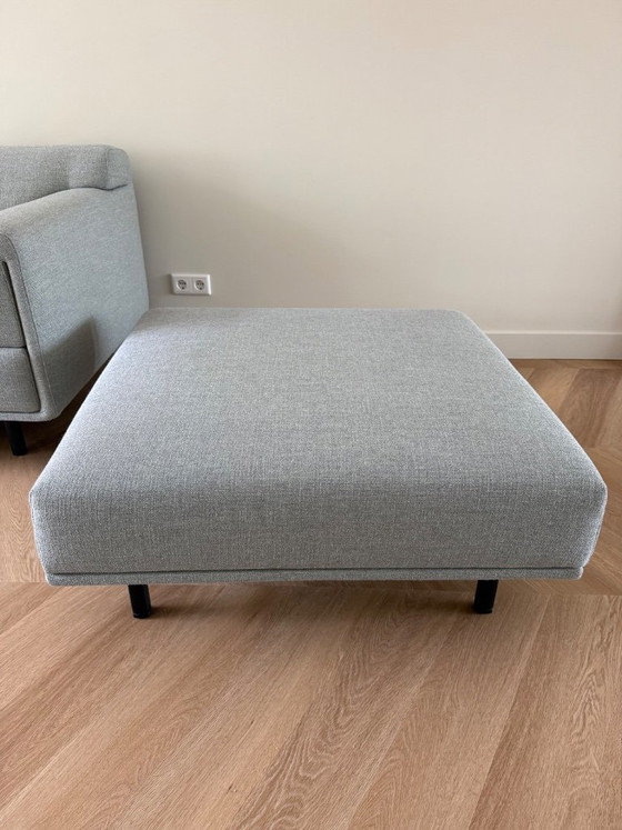 Divano e pouf EYYE, Sofà, Tessile, Metallo, Grigio, Modern (foto 7 di 7)